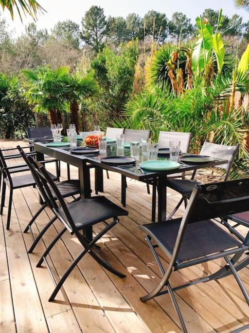 Villa Arcachon 12 Pers Avec Piscine Chauffee 1 Mai Au 30 Sept المظهر الخارجي الصورة